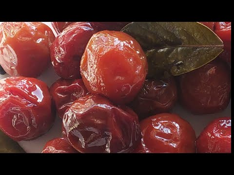 Видео: Пряная маринованная слива. Прекрасное дополнение к мясным блюдам