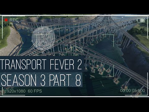 Видео: Transport Fever 2 | Сезон 3 | Часть 8 | Дорожные развязки и их вариации