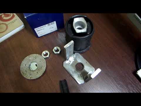 Видео: Замена сайлентблоков подрамника (Гумилагеров) bmw e39, e38, e53 и тд. Что нужно , как менял