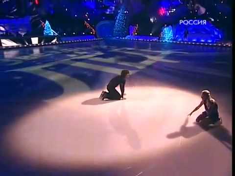 Видео: Елена Бережная и Дима Билан в шоу Звездный лед выпуск 14