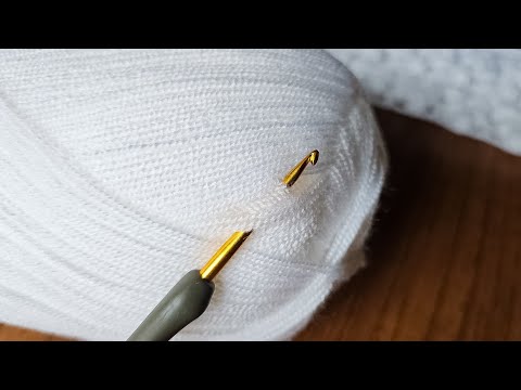 Видео: Мой новый фаворит! Вязание крючком, какого вы еще не видели. Простой уникальный шов для вязания