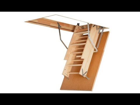 Видео: Установка чердачной лестницы