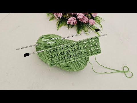 Видео: Отличный 🎉Узор для вязания свитера, шали, блузки, жилета