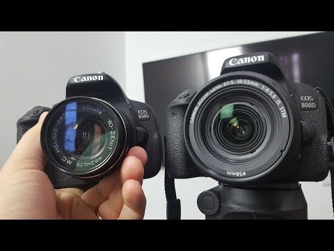 Видео: Canon 800d vs 650d ► сравнение