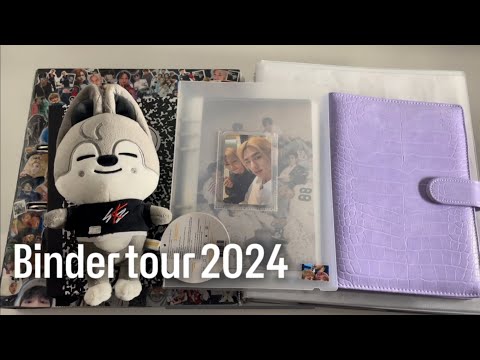 Видео: ✨Биндер-тур Stray Kids ot8 на начало 2024 ✨