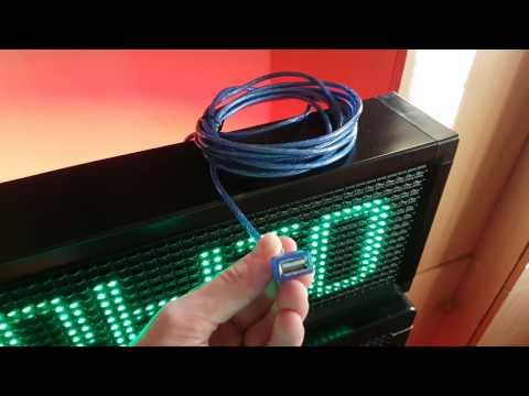 Видео: LedshowTW как изменить данные USB