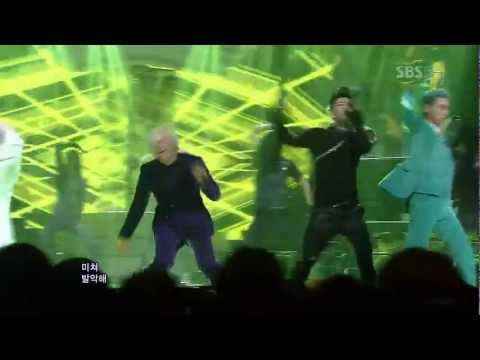 Видео: BIGBANG [FANTASTIC BABY] @SBS Inkigayo Популярная песня 20120401