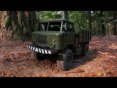 Видео: Тест 2-х Скоростной Коробки на WPL B-24 GAZ-66