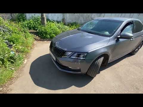 Видео: Китайские LED фары Шкода актавия А7 рестайлинг
