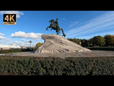 Видео: Walking in Saint-Petersburg. Прогулка по Санкт Петербургу 12.10.2024