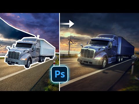 Видео: РУКОВОДСТВО из 8 шагов: смешивайте изображения и создавайте композиции как профессионал в Photoshop