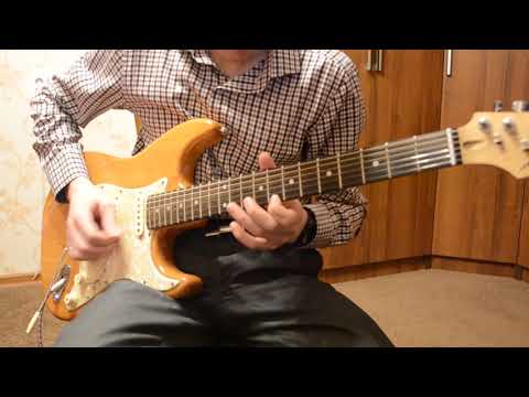 Видео: Полонез Огинского (Polonaise Oginsky) на электрогитаре (electric guitar) - Юрий Кузьменков