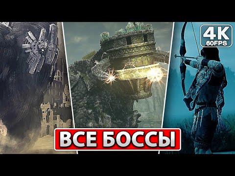 Видео: SHADOW OF THE COLOSSUS ВСЕ БОССЫ [4K PC] Финал + Концовка Игры Хоррор ● Тени Колосса Ремейк