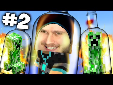 Видео: ВСКРЫЛИ БУТЫЛКУ С МОНСТРАМИ //Minecraft: Выживание в бутылке 3.0 #2