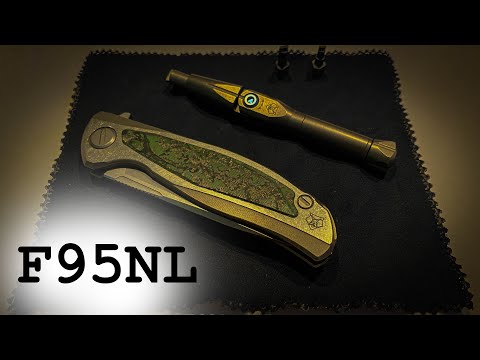 Видео: Разборка и чистка ножа  F95NL от Мастерской Братьев Широгоровых