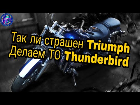 Видео: Triumph Thunderbird 1600 Боятся?! Или БРАТЬ И ДЕЛАТЬ?! ПРЕДСЕЗОННОЕ ОБСЛУЖИВАНИЕ