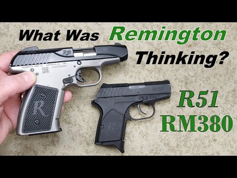 Видео: Пистолеты Remington — ОТСТОЙ! R51 и RM380 — причина банкротства? О чём думал Remington?
