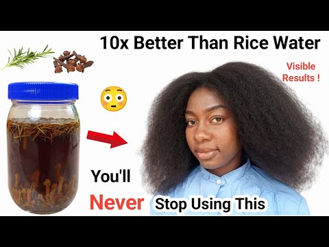 Видео: ГВОЗДИКА И РОЗМАРИНОВАЯ ВОДА ДЛЯ БЫСТРОГО РОСТА ВОЛОС | Отрастите более густые и длинные волосы е...