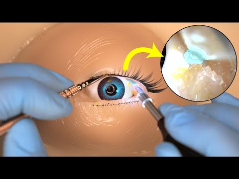 Видео: [ASMR] Лечение глаз с помощью эндоскопической камеры Ролевая игра (напряжение глаз, сухость глаз)