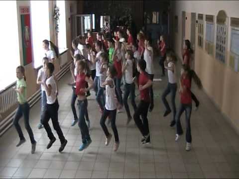 Видео: флешмоб За тебя, Беларусь