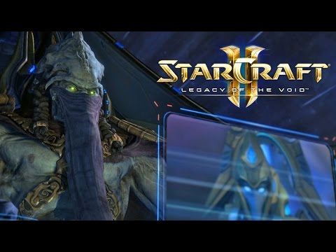 Видео: StarCraft 2. Legacy of the Void. Часть 1 Темный шепот Эксперт
