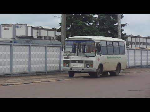 Видео: Автобус №520 АВ Полоцк - АС Верхнедвинск
