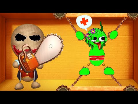 Видео: Вся бытовая техника против GREEN SPRUNKI и The Buddy | KICK THE BUDDY