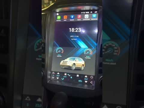 Видео: Магнитола Tesla в Lexus RX. Этап 3