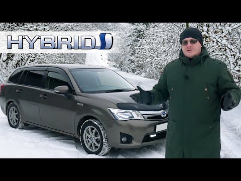 Видео: Настоящий ЯПОНЕЦ. Toyota Corolla Fielder Hybrid. Гибридный JDM.