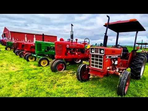 Видео: Как не продать с аукциона 100 старинных тракторов!!! Цены довольно низкие!!!