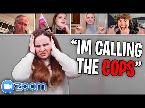 Видео: Троллинг занятий в Zoom... Но это ТРЕВОЖНО!