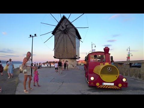 Видео: From Old to New Nessebar Walk 2022 Bulgaria Summer Walking Tour - Несебър Болгария Bulgarien