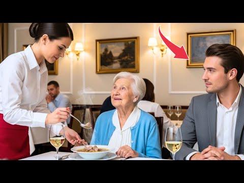 Видео: Официантка кормила старушку каждый день | Пока не приехал её сын CEO с 20 SUV
