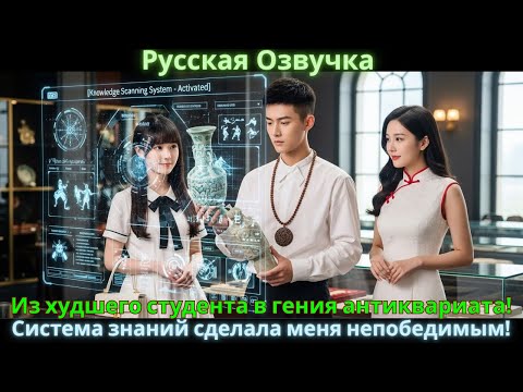 Видео: Из худшего студента в гения антиквариата! Система знаний сделала меня непобедимым!
