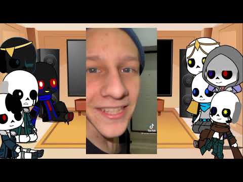 Видео: Реакция Сансов на ТТ | Sans au's react to TT | Райм Кайм