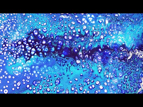 Видео: Лазурные кружева. Акриловая заливка. Другая техника, другой рецепт краски