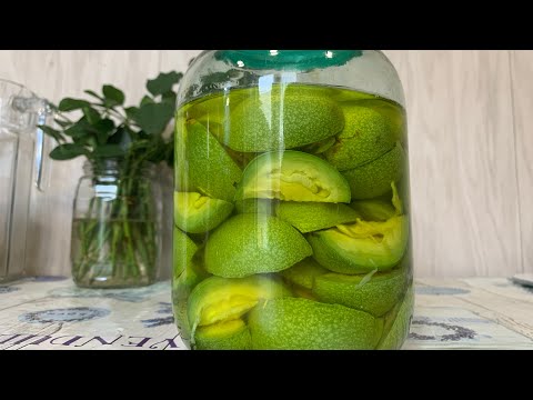 Видео: Настойка из молодых грецких орехов. Эффективное средство при отравлении и не только !!!