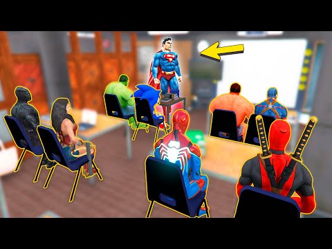 Видео: СУПЕРМЕН АЛҒАШ РЕТ САБАҚҚА БАРДЫ (GTA V)