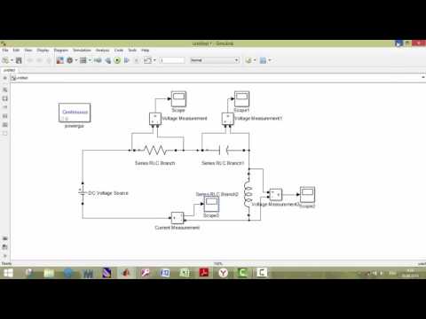 Видео: MatLab\Simulink Моделирование RLC-цепи