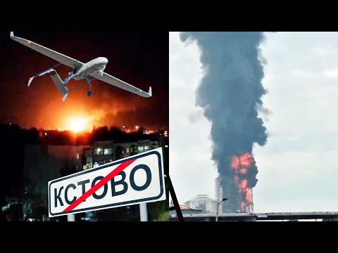 Видео: Кстовский НПЗ: БПЛА "оформили" пожар! Оренбургская "жара": "В Казахстане топливо… Дешевле!"