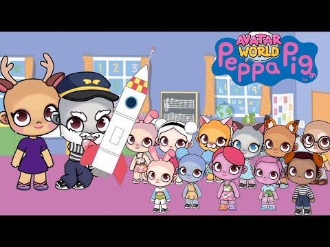 Видео: Детская площадка Свинки Пеппы в мире Аватара — Дедушка Кролик в космосе