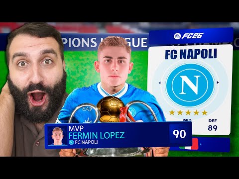 Видео: Получится взять ЛИГУ ЧЕМПИОНОВ и ЗМ за игрока НАПОЛИ? #3