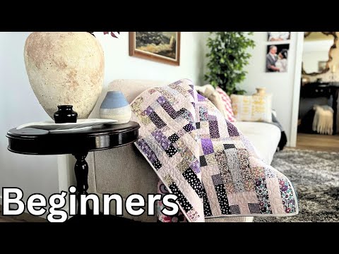 Видео: Руководство для начинающих по созданию очаровательного детского одеяла! Бесплатная выкройка