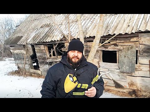 Видео: НЕРЕАЛЬНЫЙ зимний коп монет, поход на заброшенный царский кордон в лесу