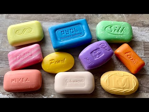 Видео: ASMR Soap cutting | Soap Carving|Резка мыла  | ASMR