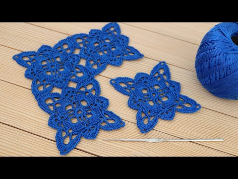 Видео: КРАСИВЫЙ УЗОР из квадратных мотивов ПРОСТОЕ ВЯЗАНИЕ крючком  Very Beautiful Crochet Square Pattern