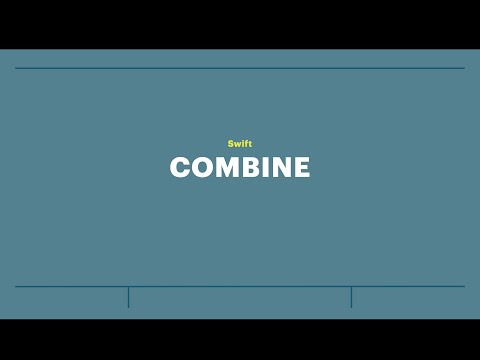 Видео: Занятие 20: Combine | Swift | UIKit