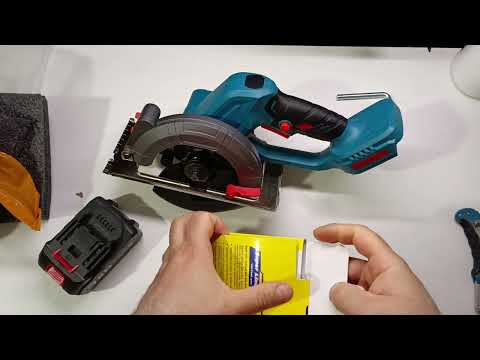 Видео: Распаковка китайской мелкой циркулярки без тестов.Что вас ждёт какие аккумуляторы лучше использовать