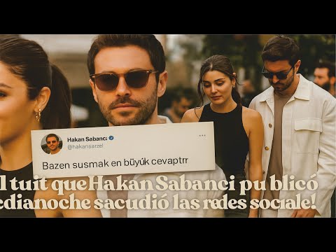 Видео: Tweet Hakan Sabancı опубликовал Midnight Shook Social Getworks!