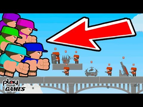 Видео: Clone Armies КАЧЕК устроил РАЗГРОМ! Битва СОЛДАТИКОВ на опасной БАЗЕ противника игра Клон Армия